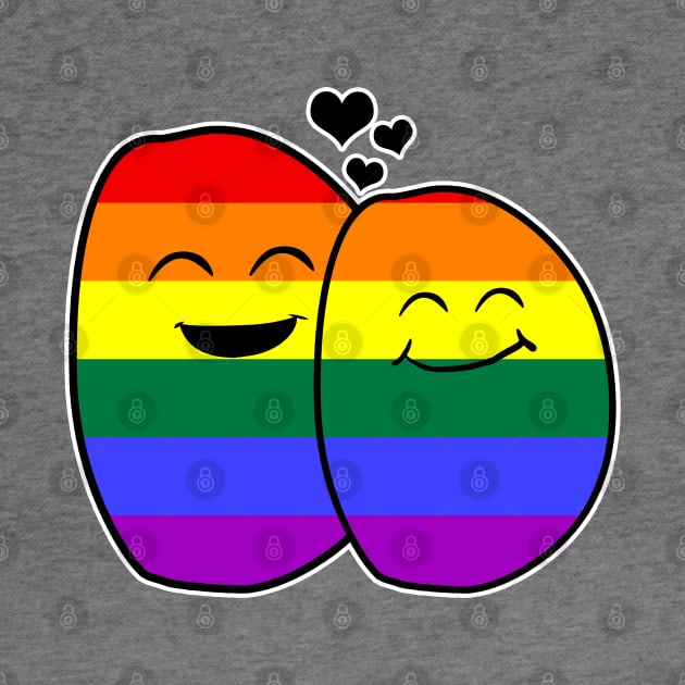 LGBTQ Pride Potatoes by LunaMay